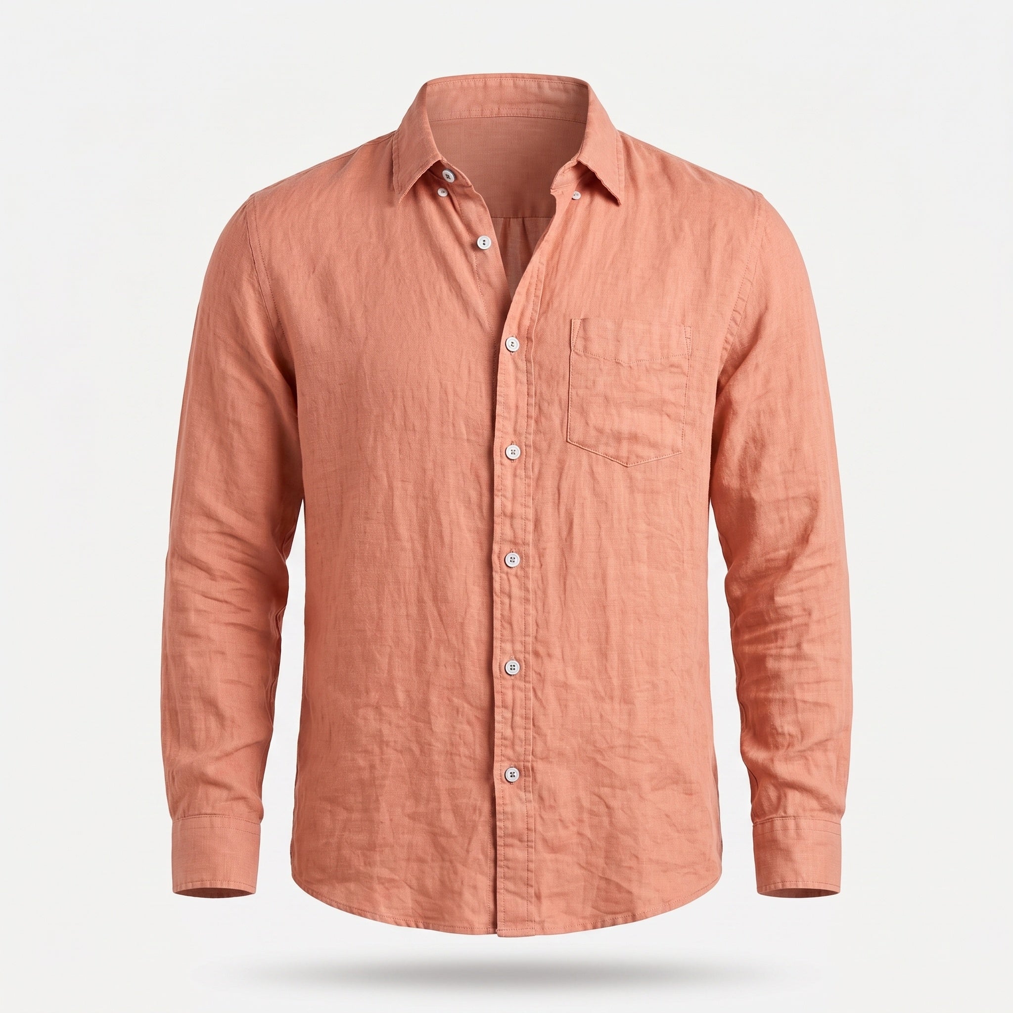 Atelier Rivelle | Chemise Homme Printemps Classique Décontractée Col Revers