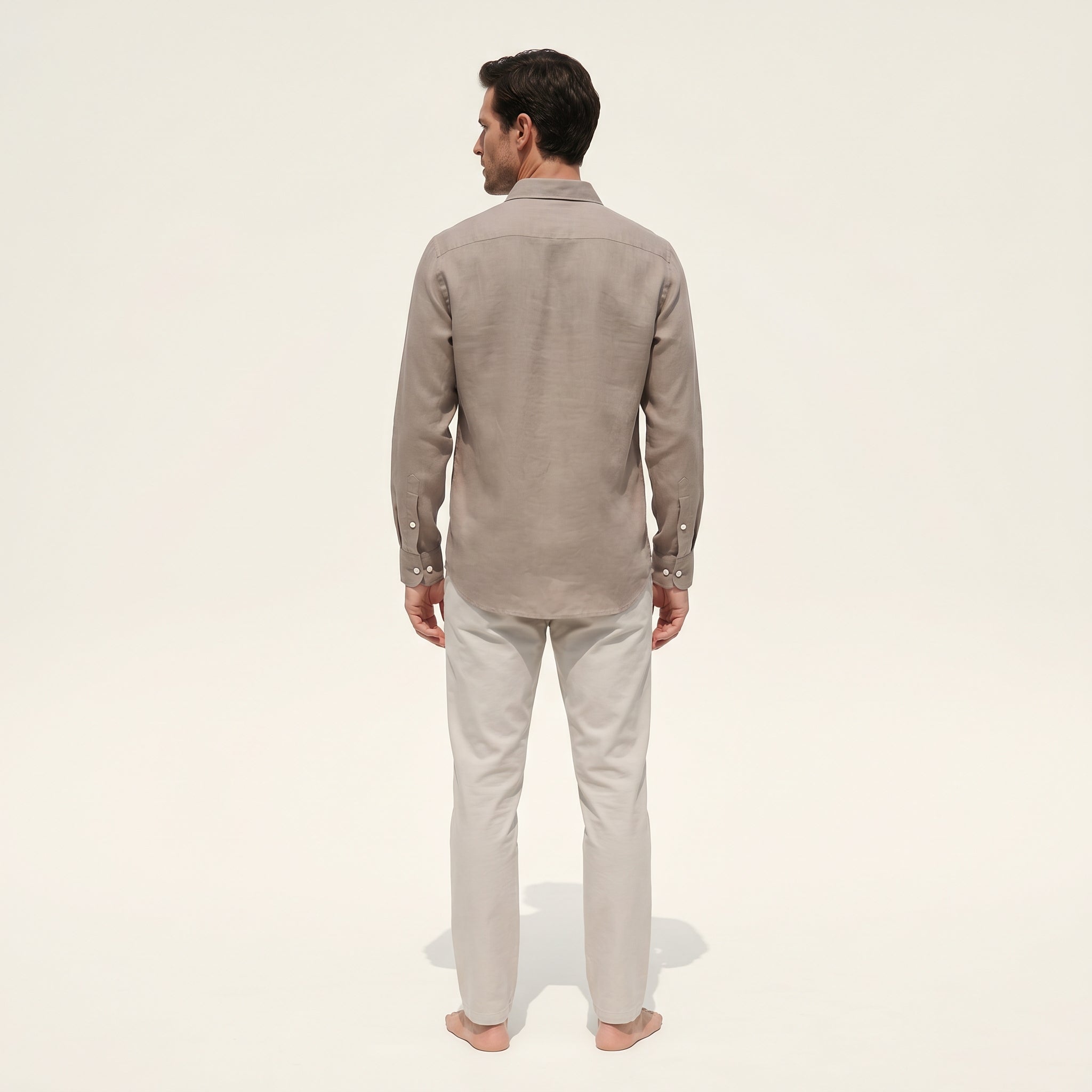 Atelier Rivelle | Chemise Homme Printemps Classique Décontractée Col Revers
