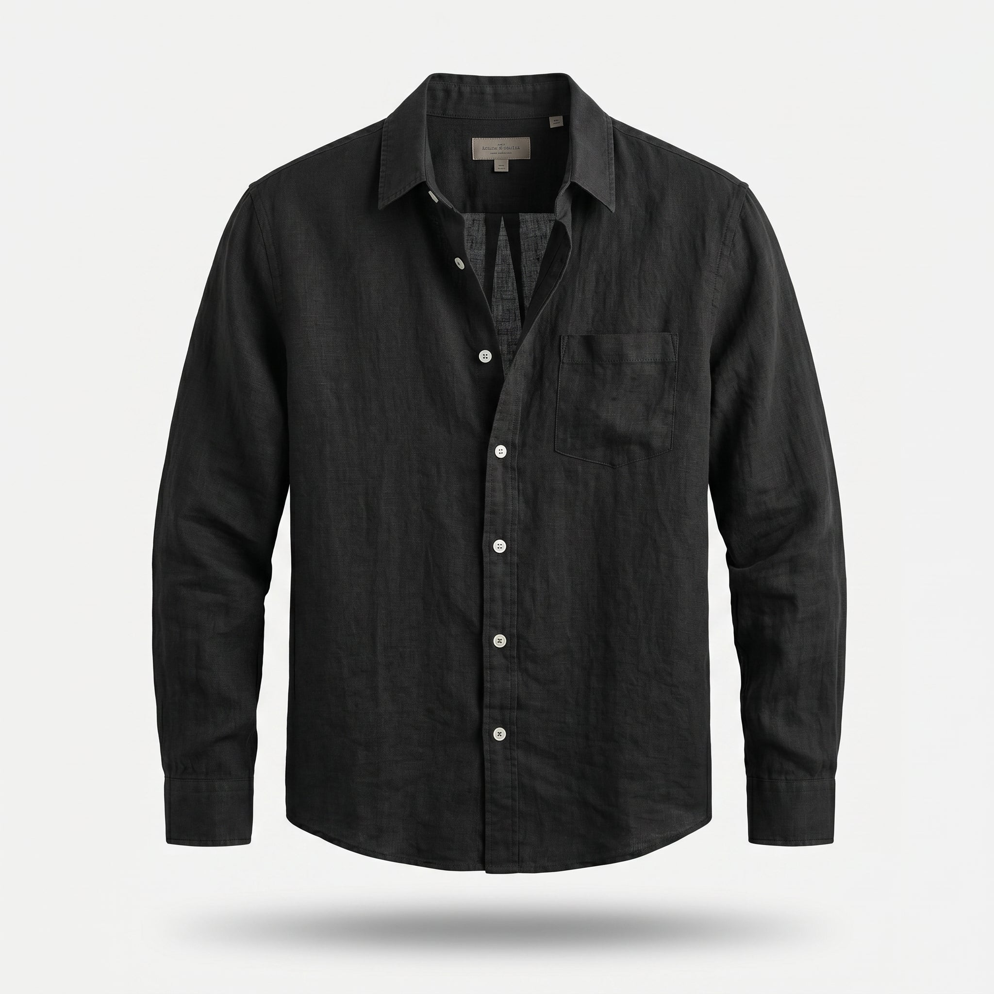 Atelier Rivelle | Chemise Homme Printemps Classique Décontractée Col Revers