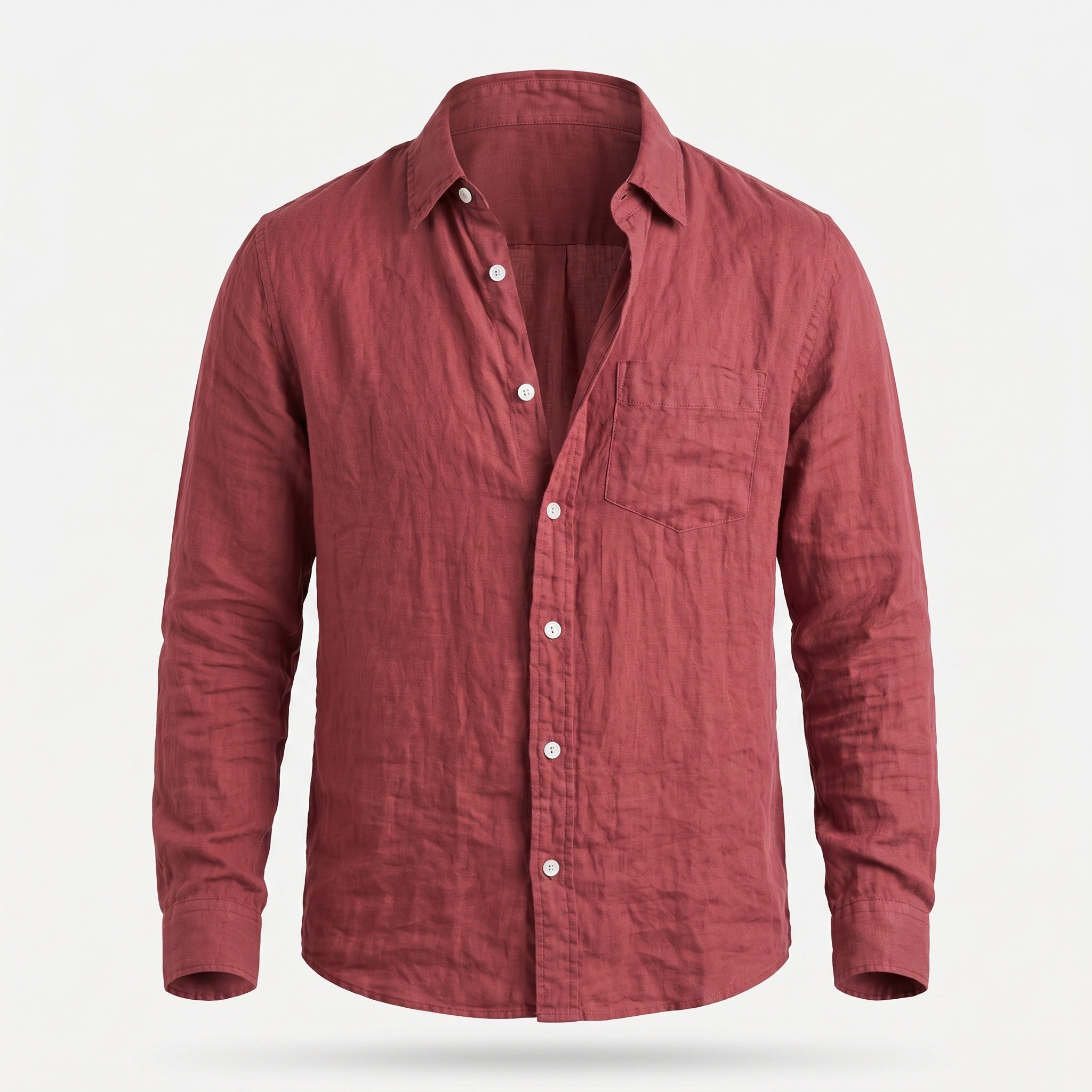 Atelier Rivelle | Chemise Homme Printemps Classique Décontractée Col Revers