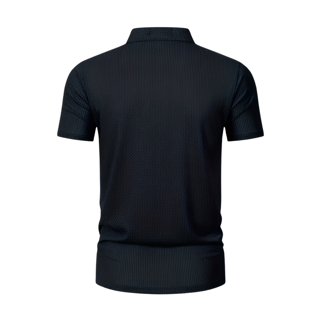 Atelier Rivelle | Polo Maille Homme Été Légère Transparente Décontractée