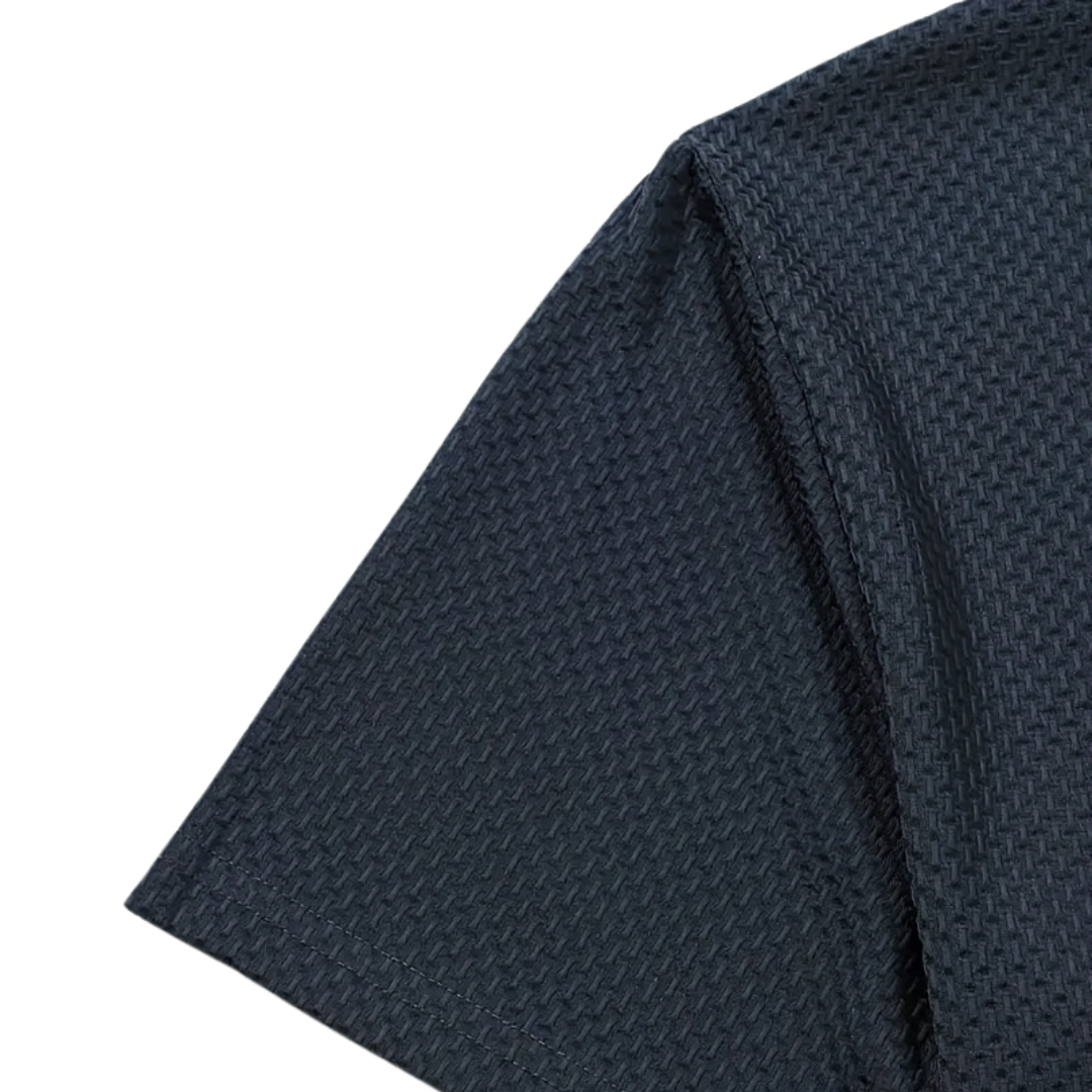 Atelier Rivelle | Polo Maille Homme Été Légère Transparente Décontractée