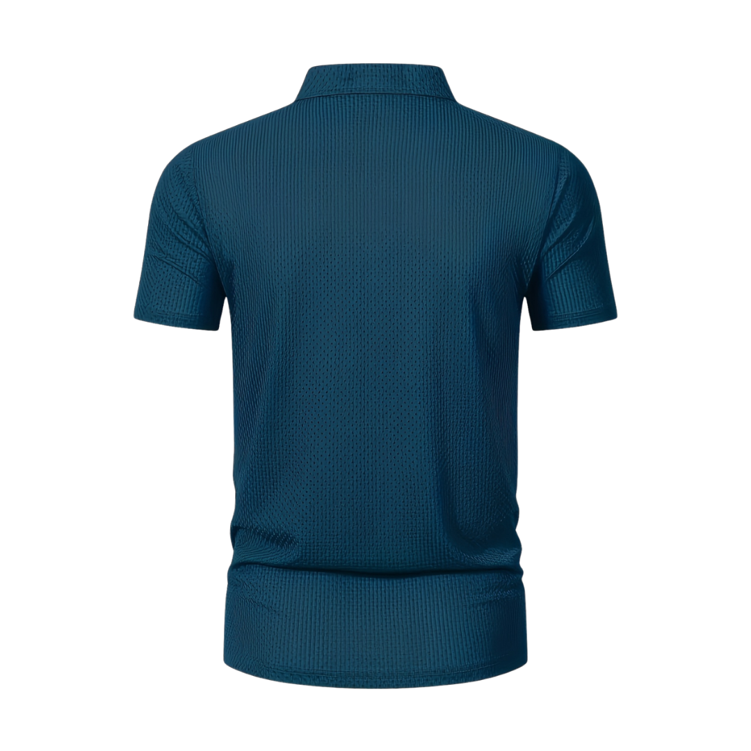 Atelier Rivelle | Polo Maille Homme Été Légère Transparente Décontractée