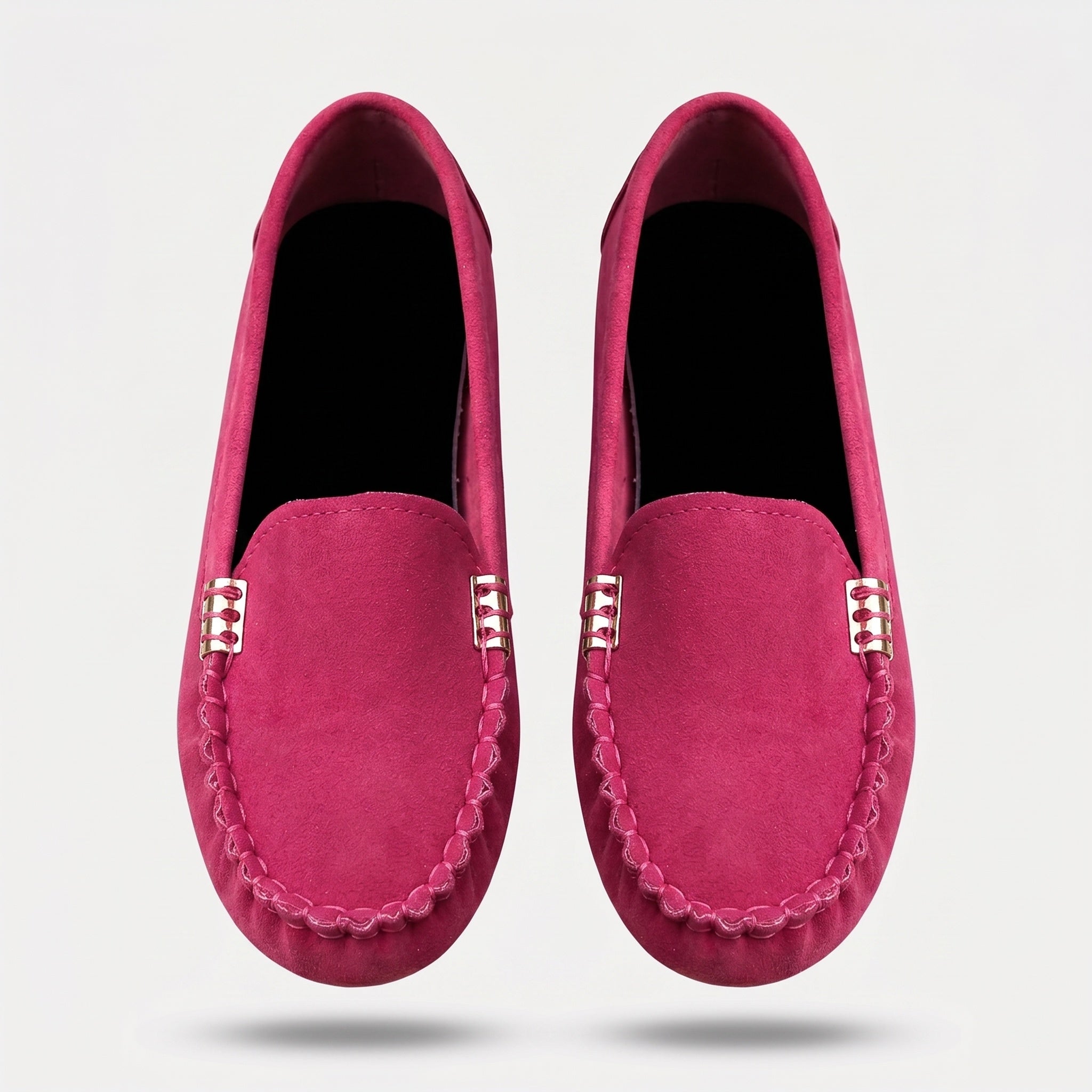 Atelier Rivelle | Mocassins Femme Cuir Souple Bout Rond Détails Métalliques Chic