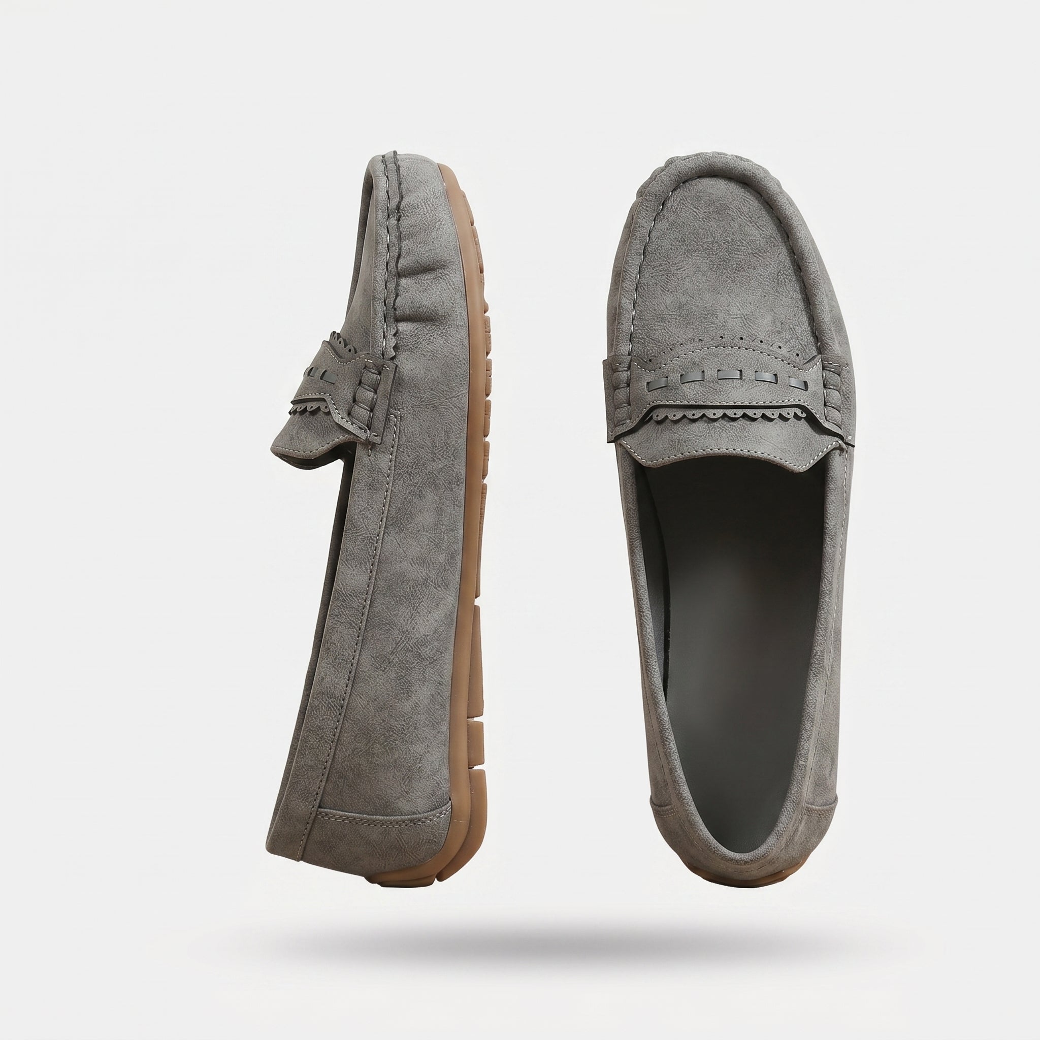 Atelier Rivelle | Mocassins Femme Grande Taille Confort Doux Nœud Couture Main