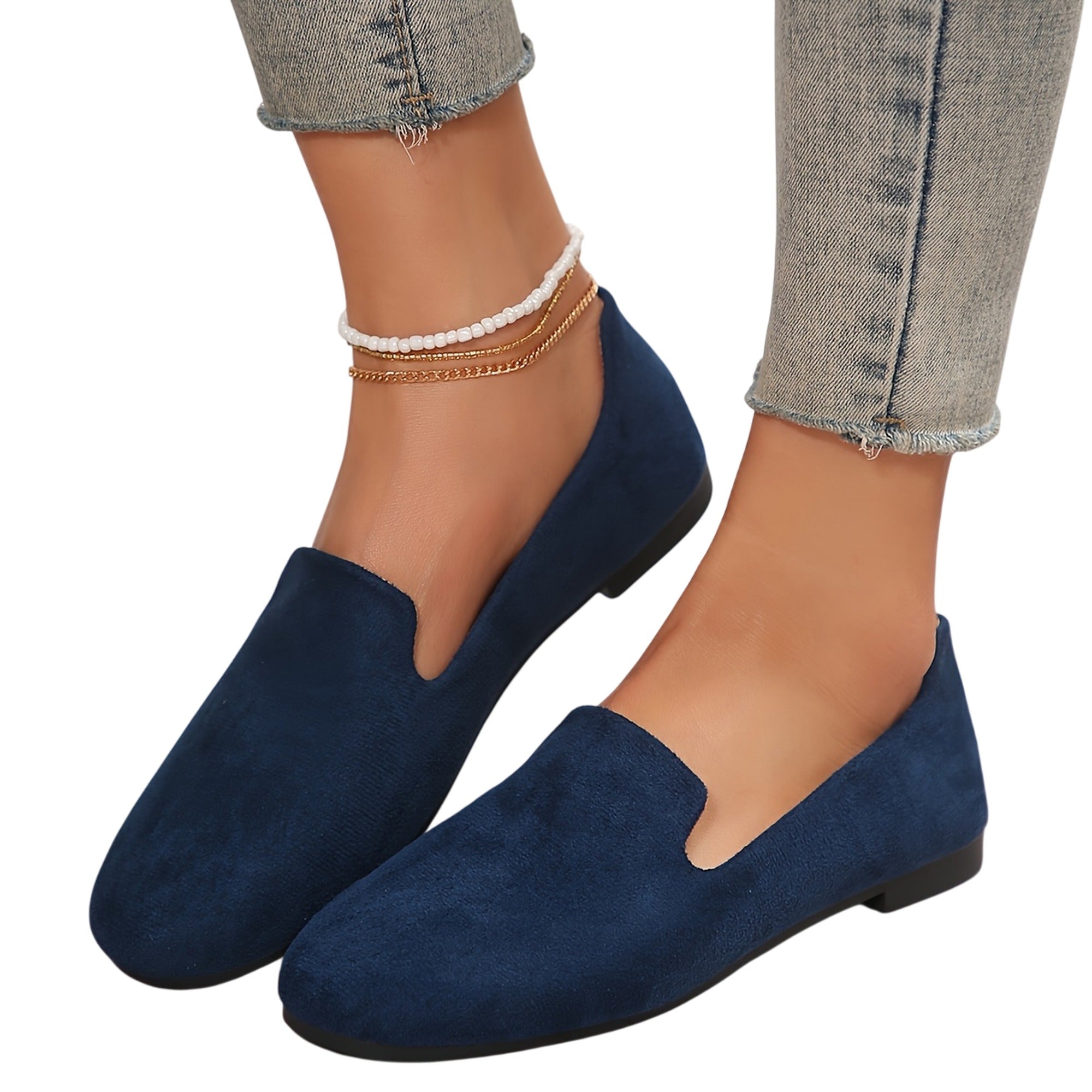 Atelier Rivelle | Mocassins Femme Plates Confort Enfiler Été Décontracté Vacances