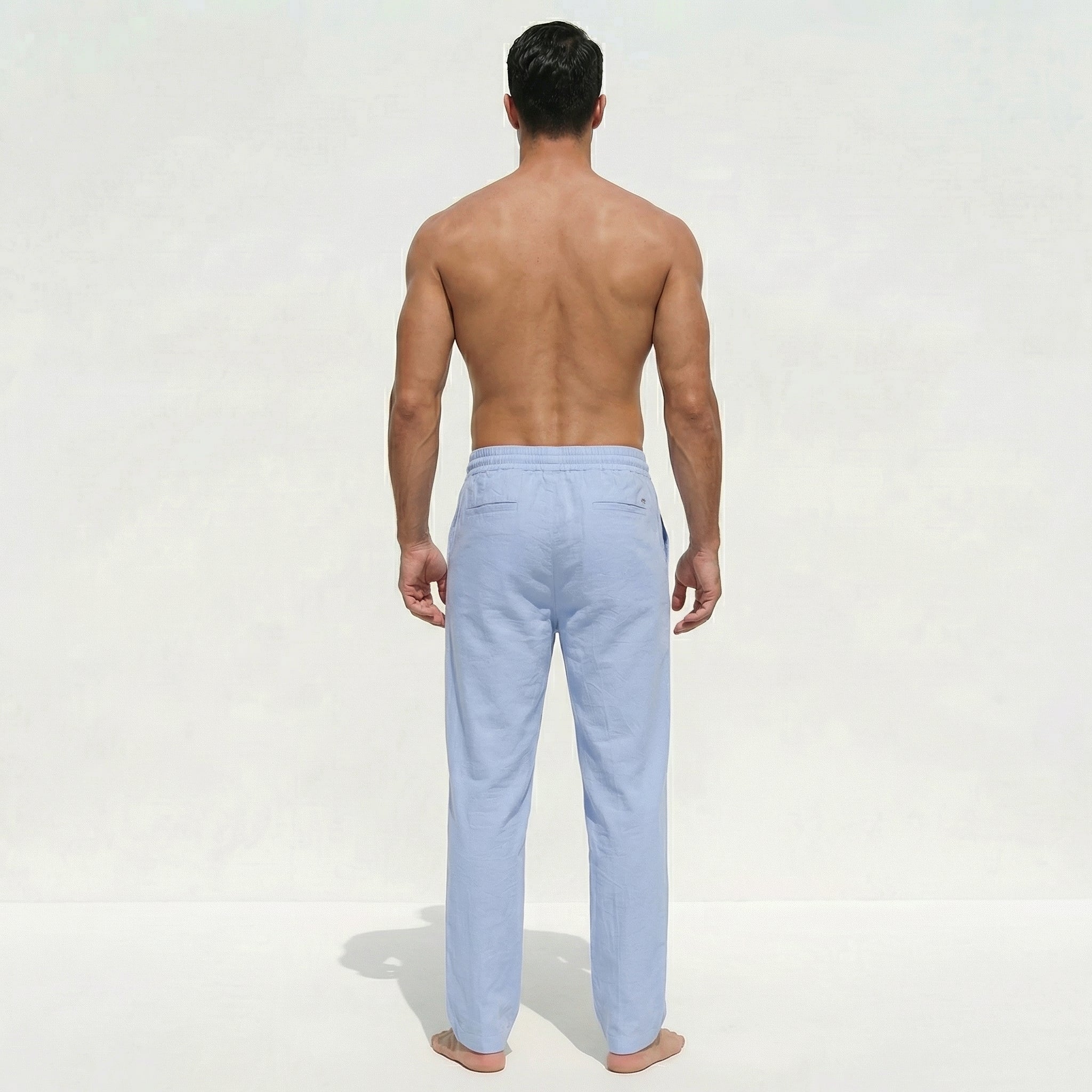 Atelier Rivelle | Pantalon Lin Homme Été Léger Respirant Vacances Plage