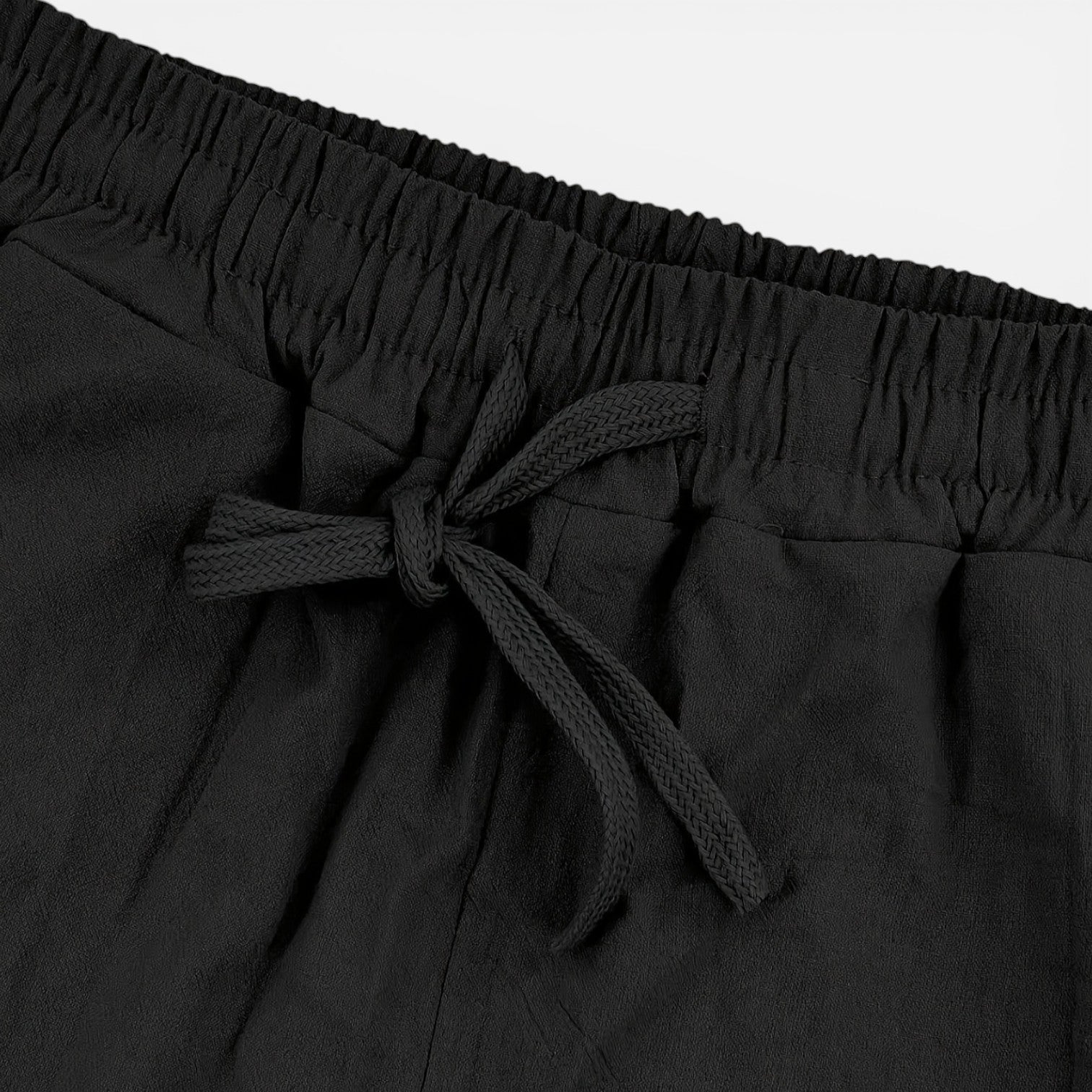 Atelier Rivelle | Pantalon Lin Homme Léger Été Confort Taille Élastique Plage