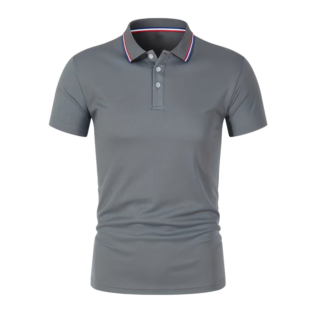 Atelier Rivelle | Polo Homme Été Manches Courtes Décontracté Classique