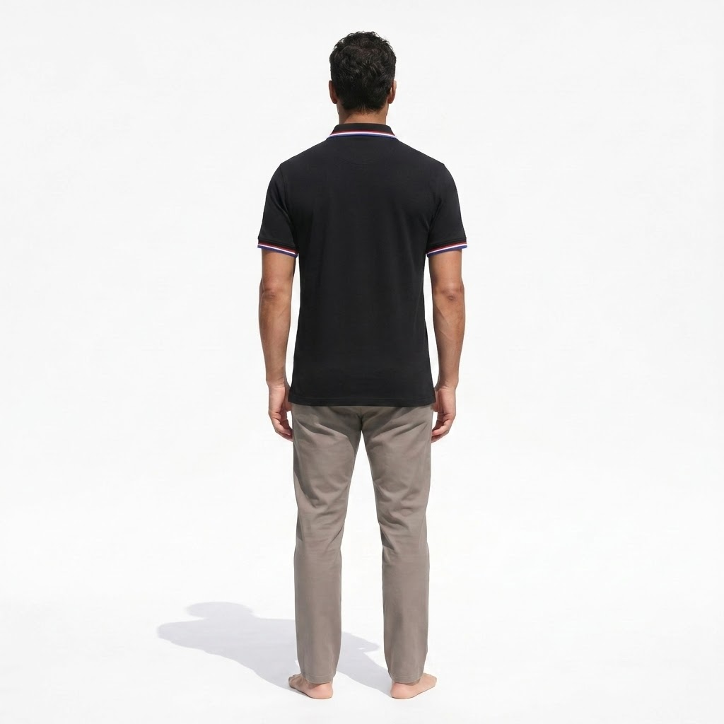 Atelier Rivelle | Polo Homme Été Manches Courtes Décontracté Classique