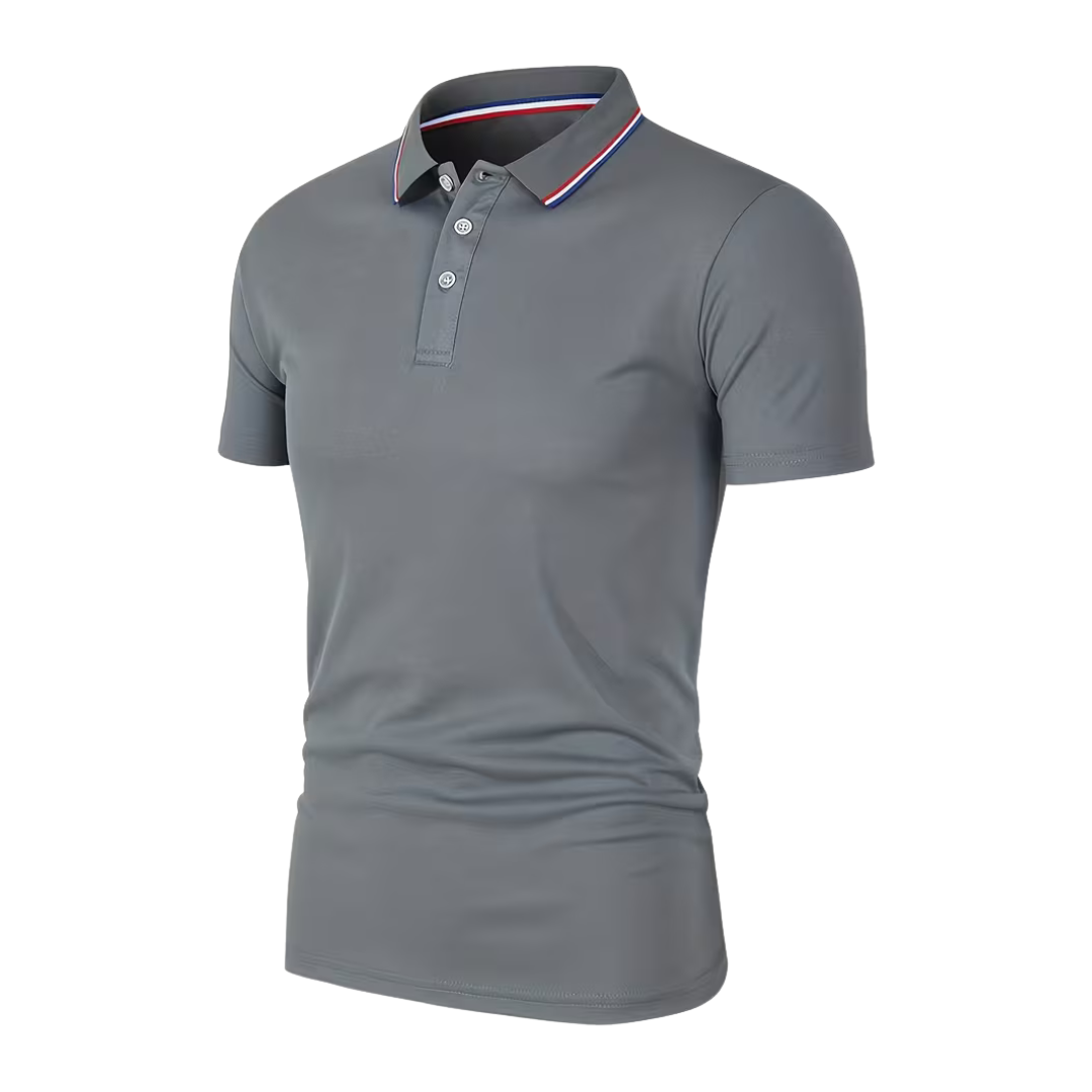 Atelier Rivelle | Polo Homme Été Manches Courtes Décontracté Classique