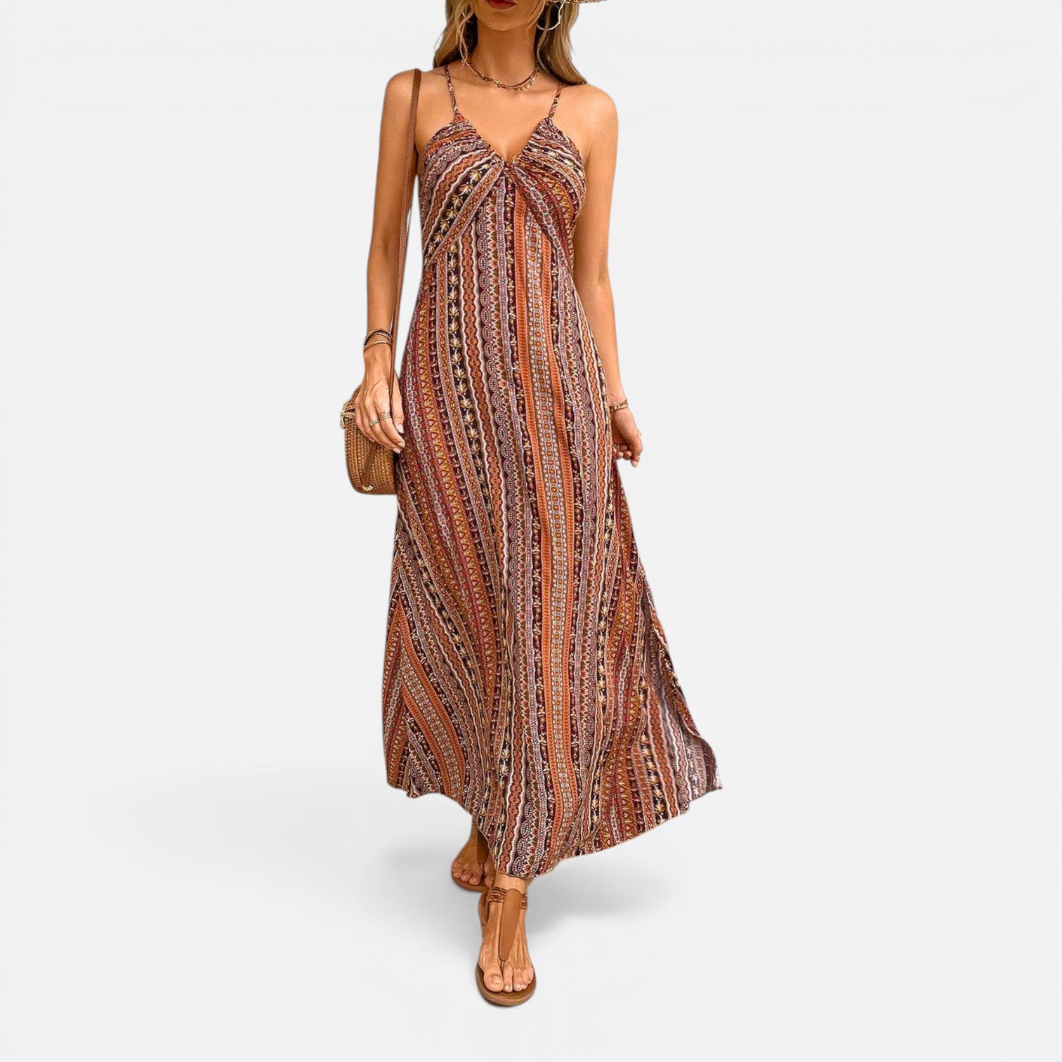 Atelier Rivelle | Robe Bohème Femme Été Légère et Fluide Confort Quotidien