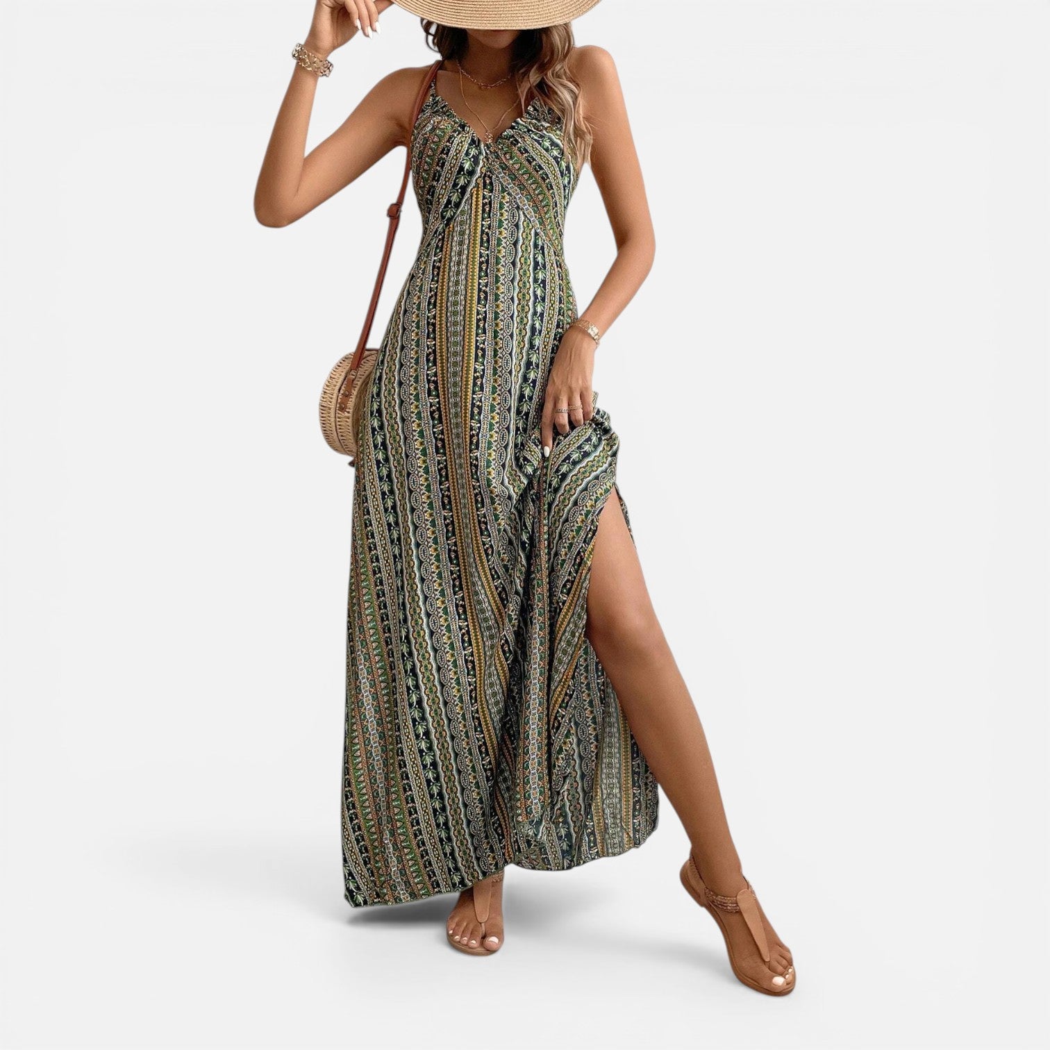 Atelier Rivelle | Robe Bohème Femme Été Légère et Fluide Confort Quotidien