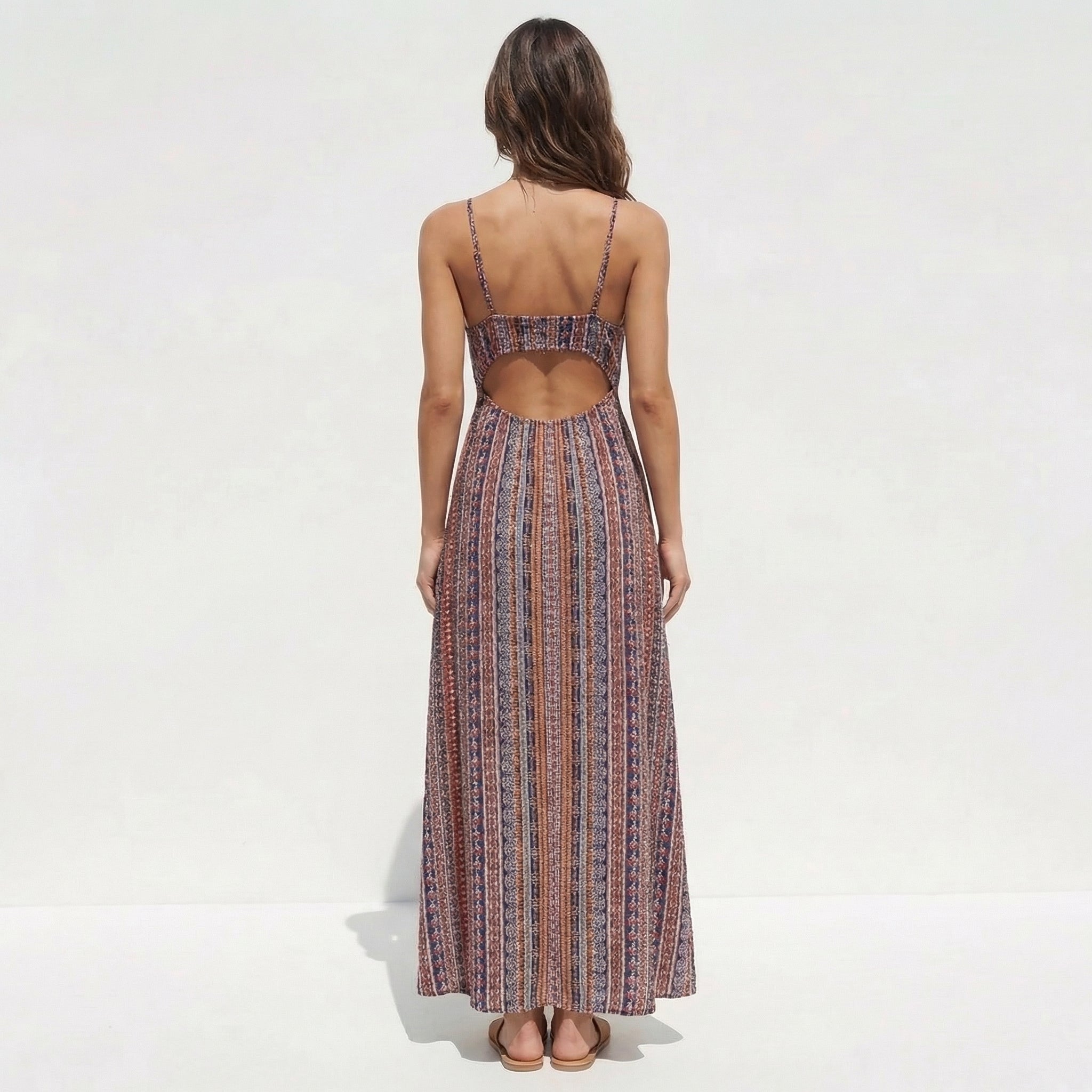 Atelier Rivelle | Robe Bohème Femme Été Légère et Fluide Confort Quotidien