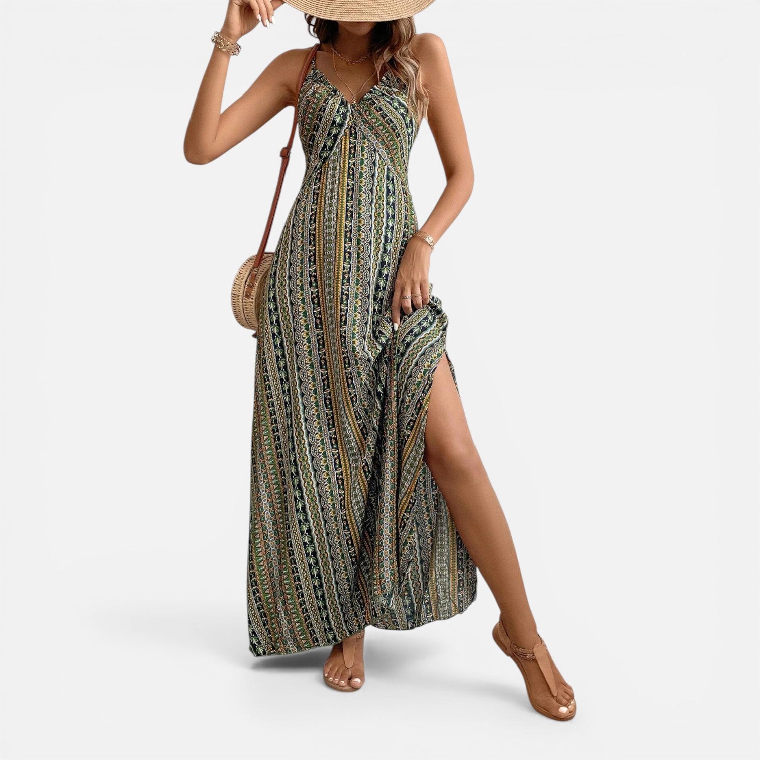 Atelier Rivelle | Robe Bohème Femme Été Légère et Fluide Confort Quotidien