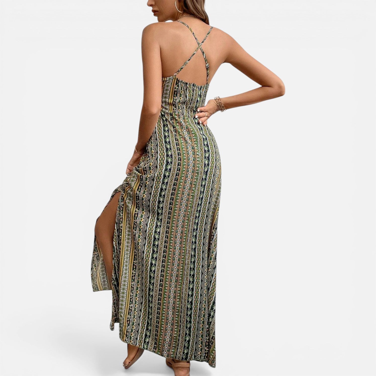 Atelier Rivelle | Robe Bohème Femme Été Légère et Fluide Confort Quotidien