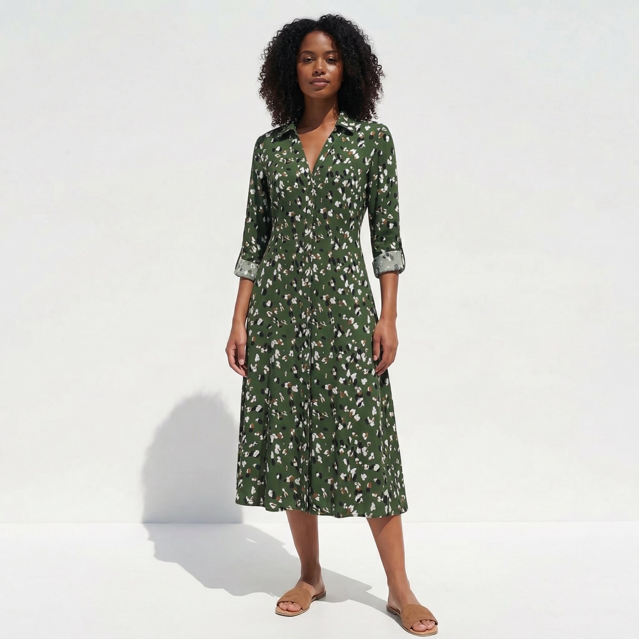 Atelier Rivelle | Robe Été Femme Lin Léger Style Bohème Confort Quotidien