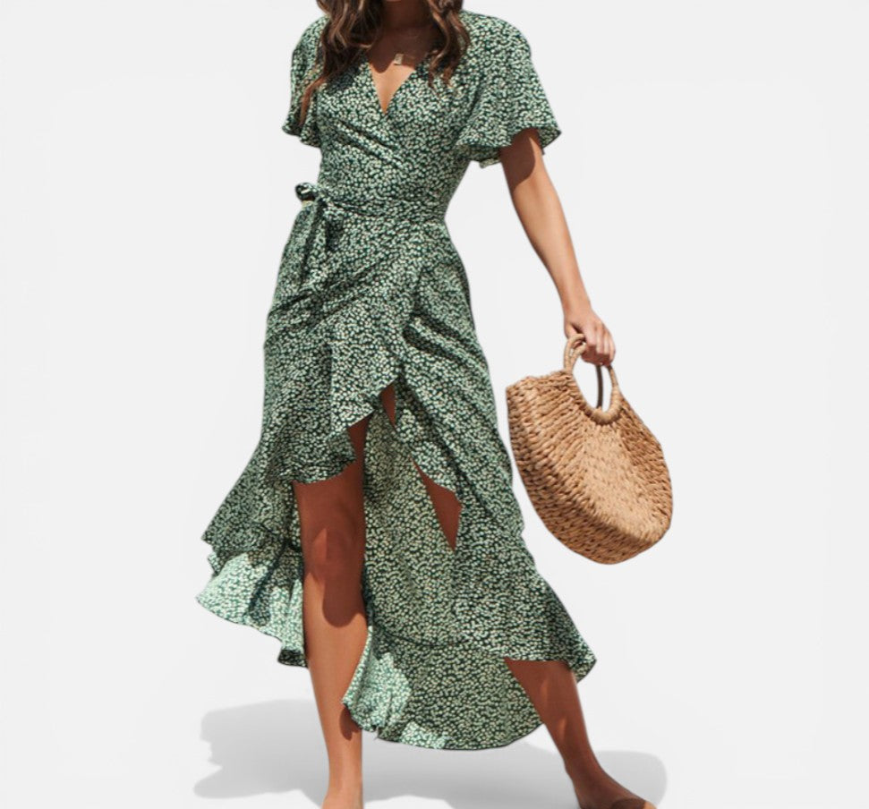 Atelier Rivelle | Robe Femme Élégante Été Lin Léger Style Chic Décontracté