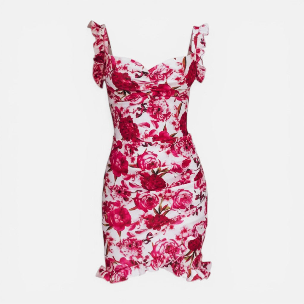 Atelier Rivelle | Robe Fleurie Femme Été Légère Coupe Cintrée Confort
