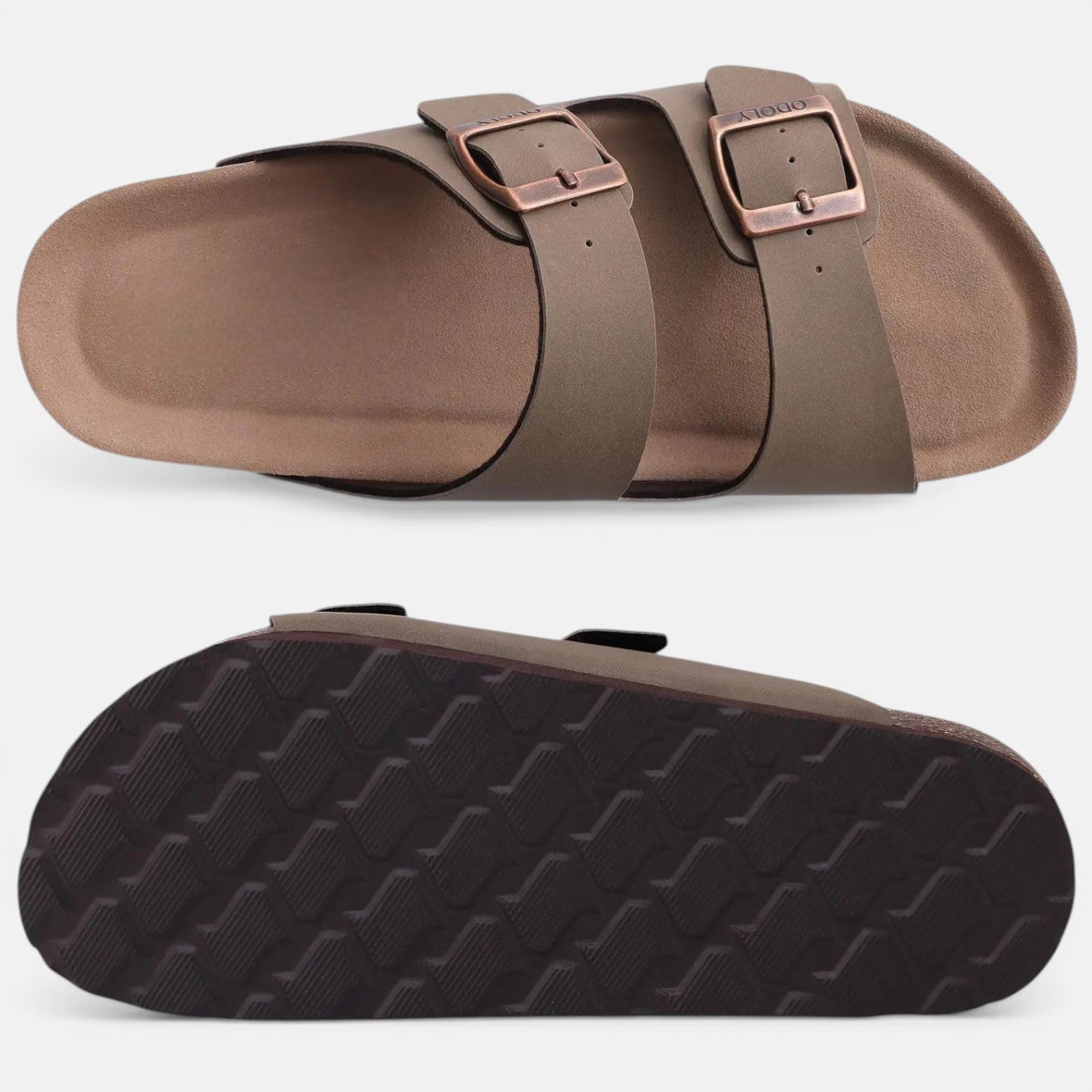 Atelier Rivelle | Sandales Femme Confort Cuir Marche Longue Été Semelle Souple
