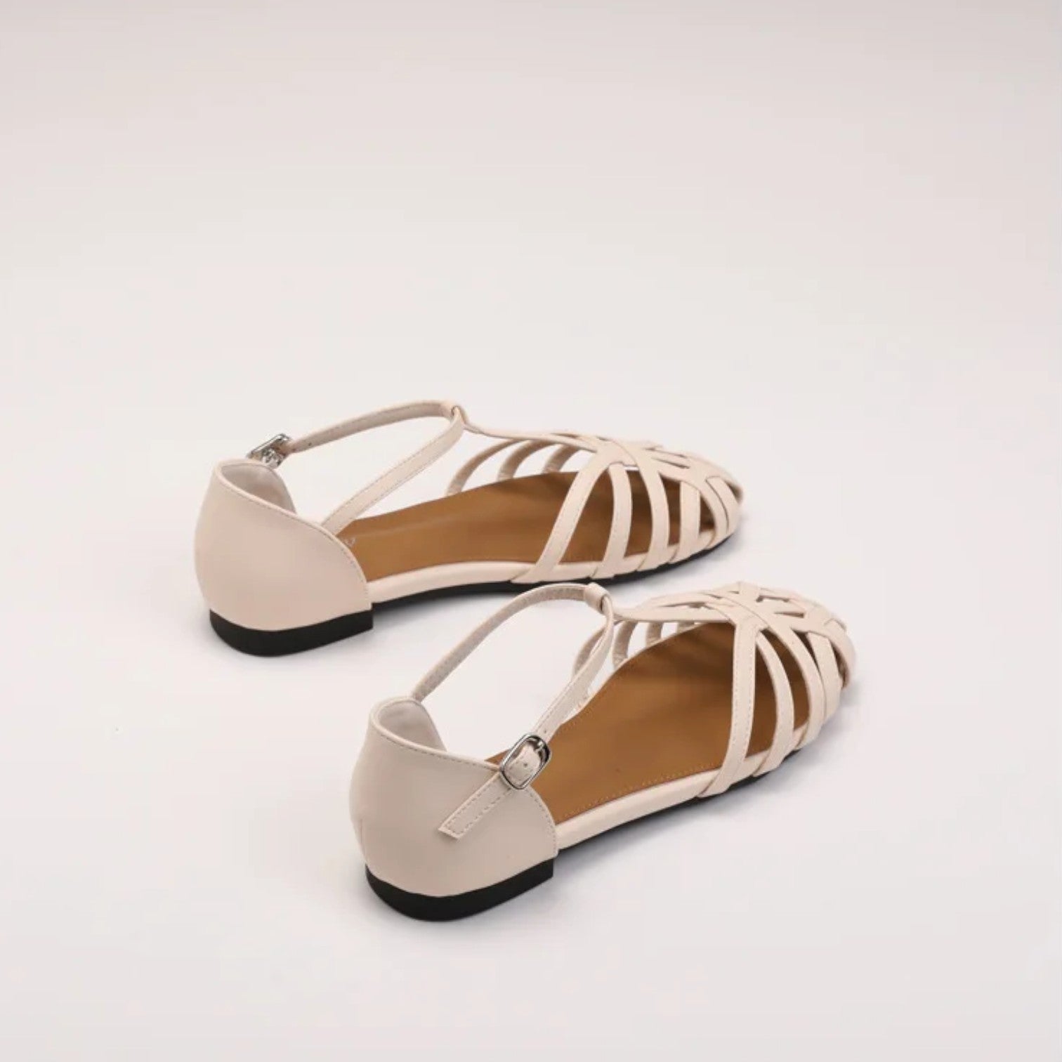 Atelier Rivelle | Sandales Femme Confort Été Cuir Souple Semelle Plate