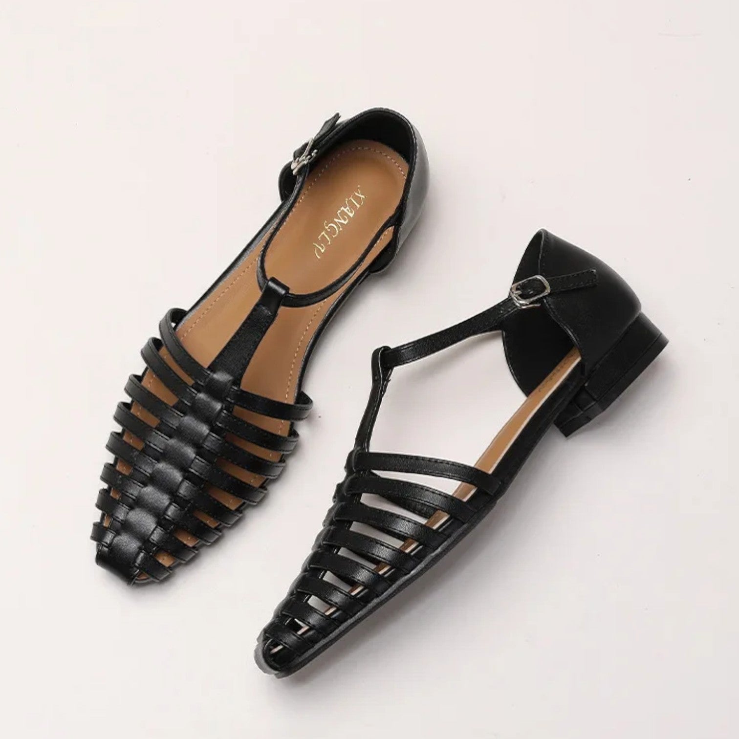Atelier Rivelle | Sandales Femme Confort Été Cuir Souple Semelle Plate