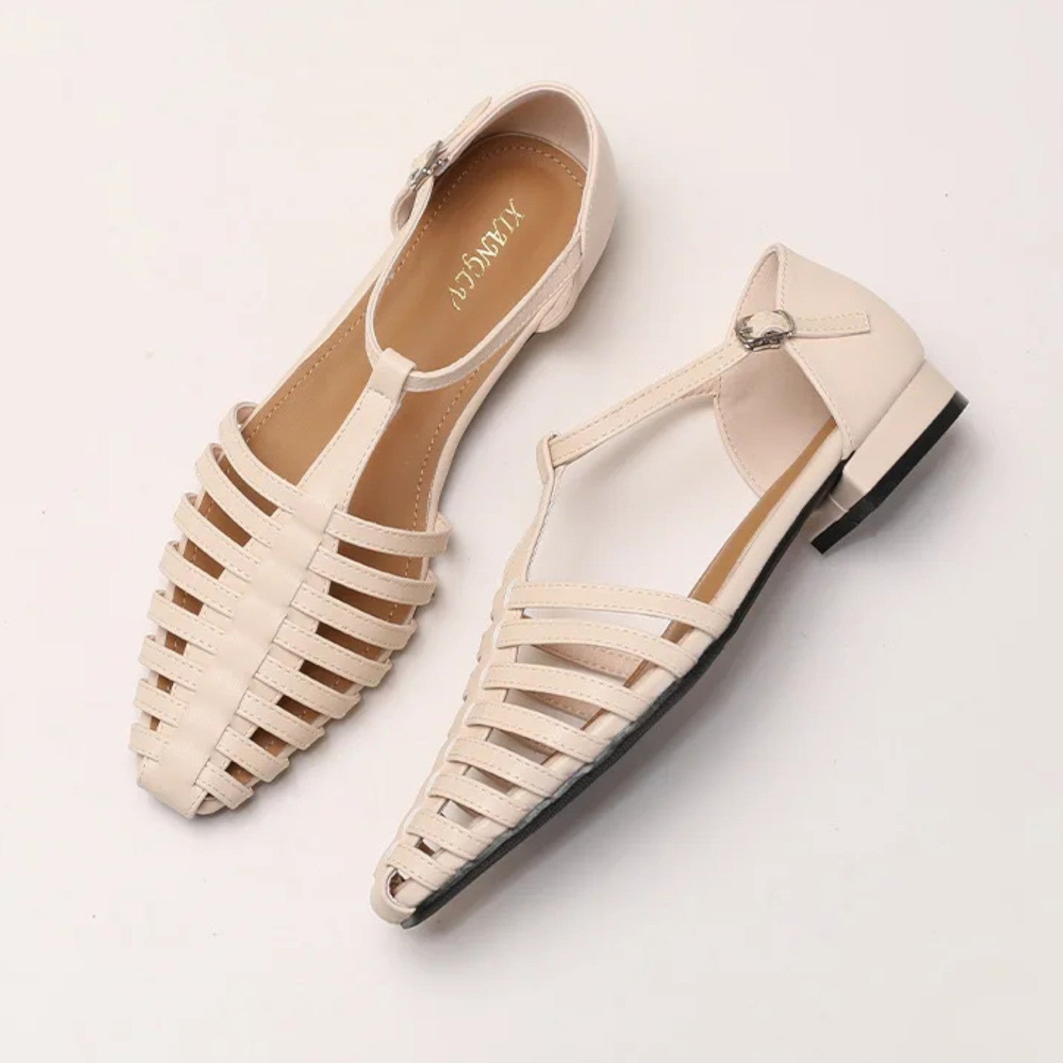 Atelier Rivelle | Sandales Femme Confort Été Cuir Souple Semelle Plate