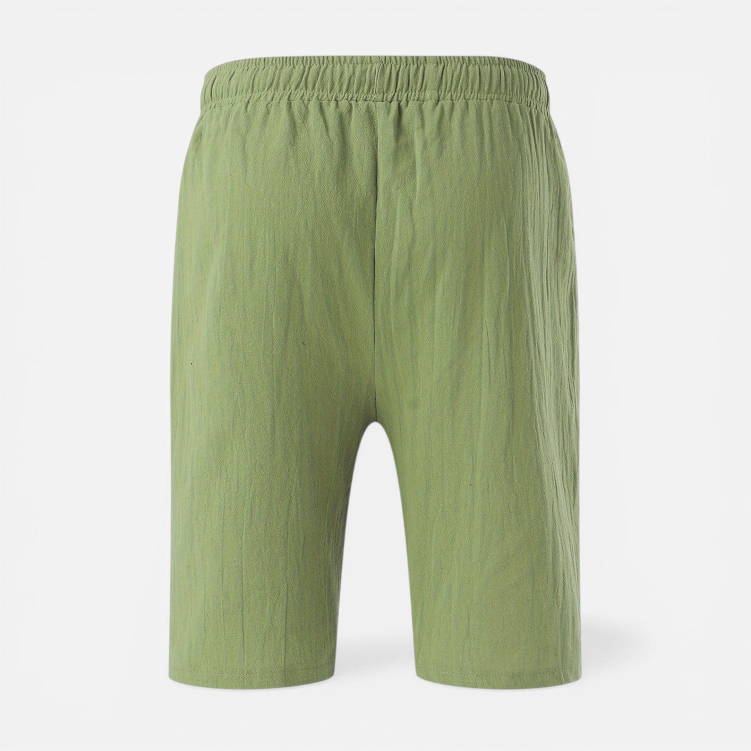 Atelier Rivelle | Short Homme Lin Été Léger Respirant Taille Élastique Confort