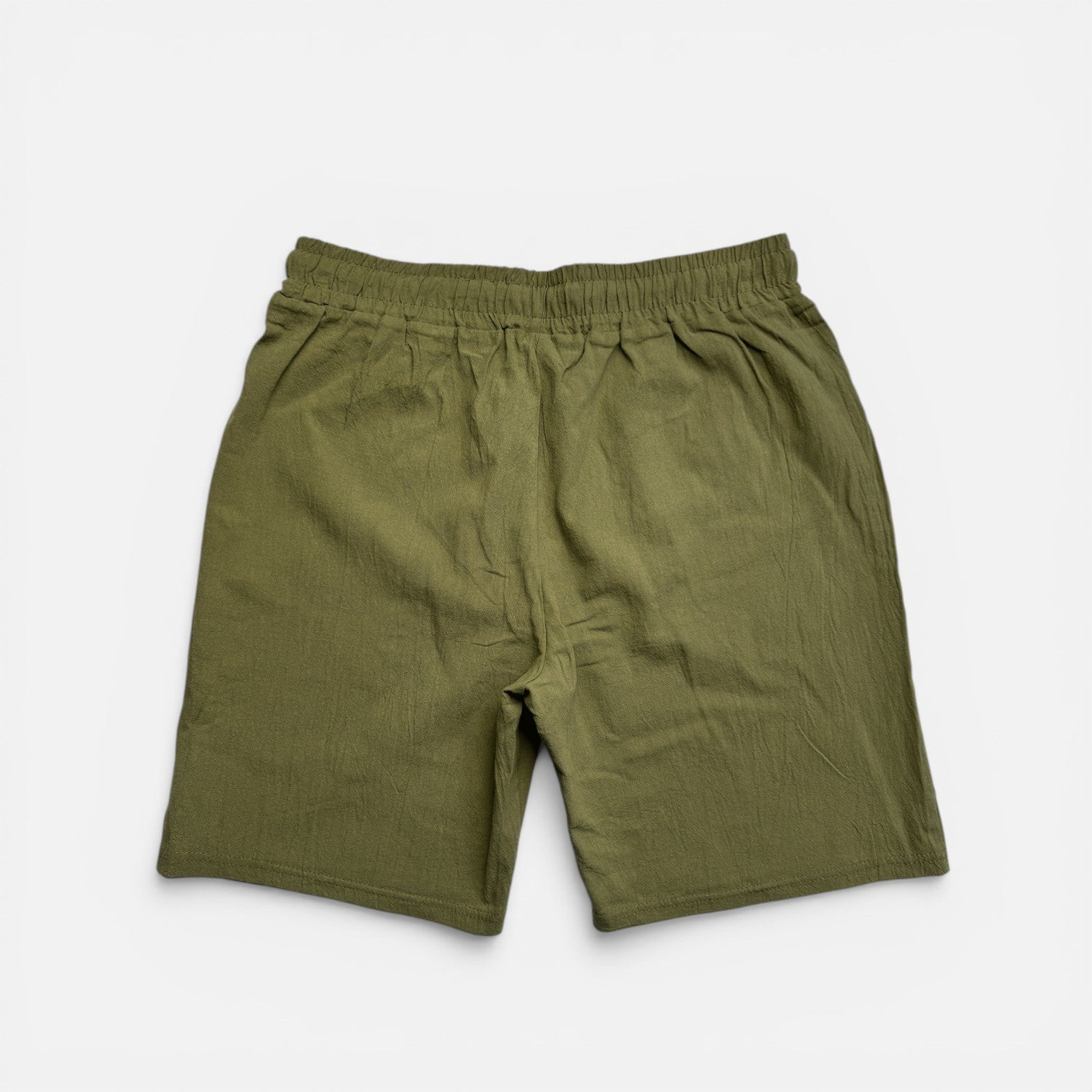 Atelier Rivelle | Short Homme Lin Été Léger Respirant Taille Élastique Confort