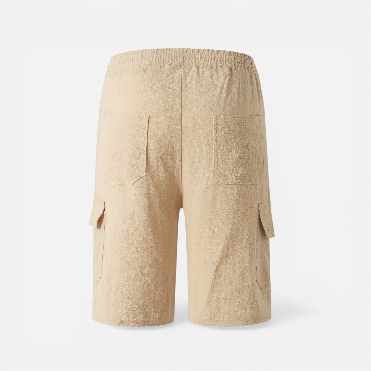 Atelier Rivelle | Short Lin Homme Été Léger Respirant Confort Taille Élastique