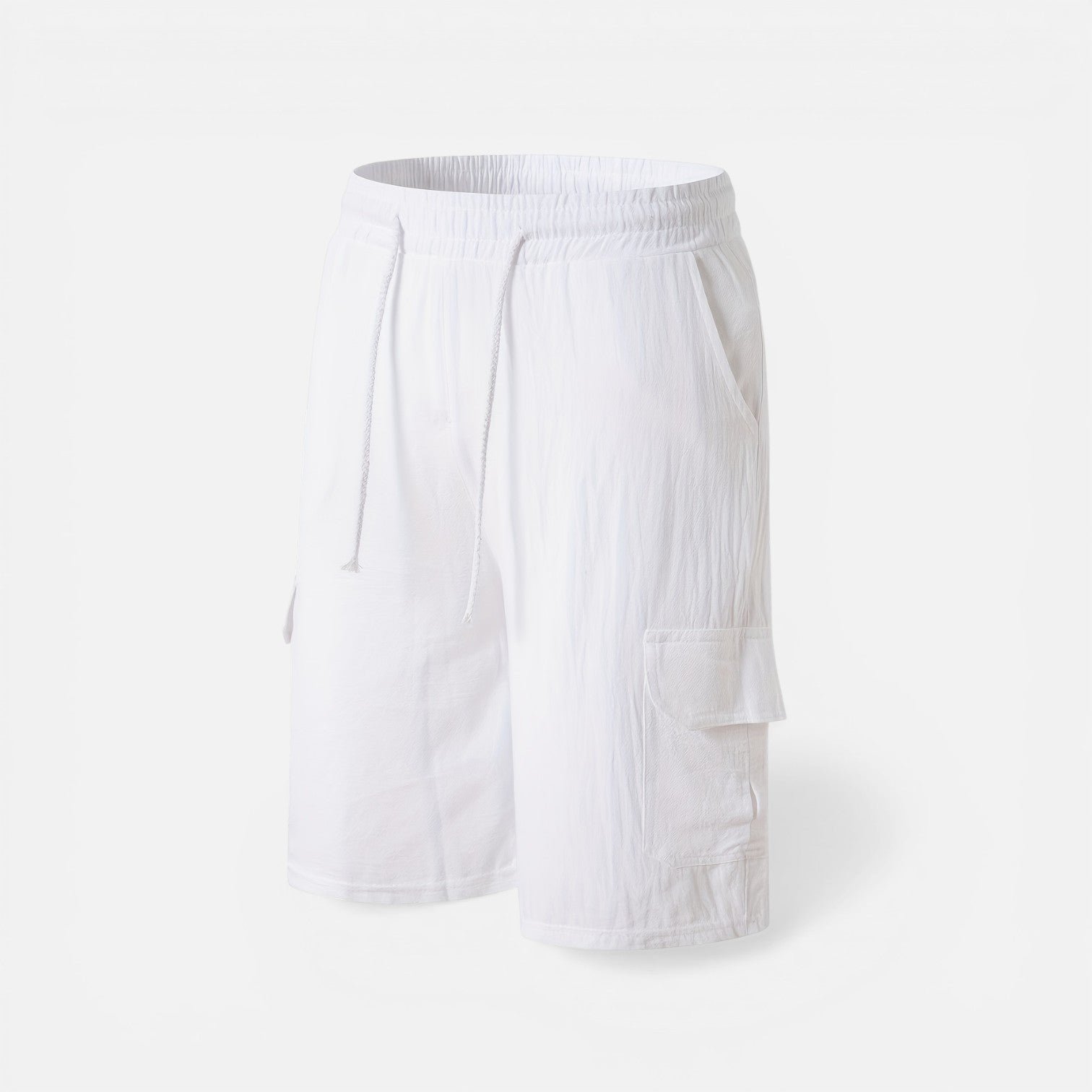 Atelier Rivelle | Short Lin Homme Été Léger Respirant Confort Taille Élastique