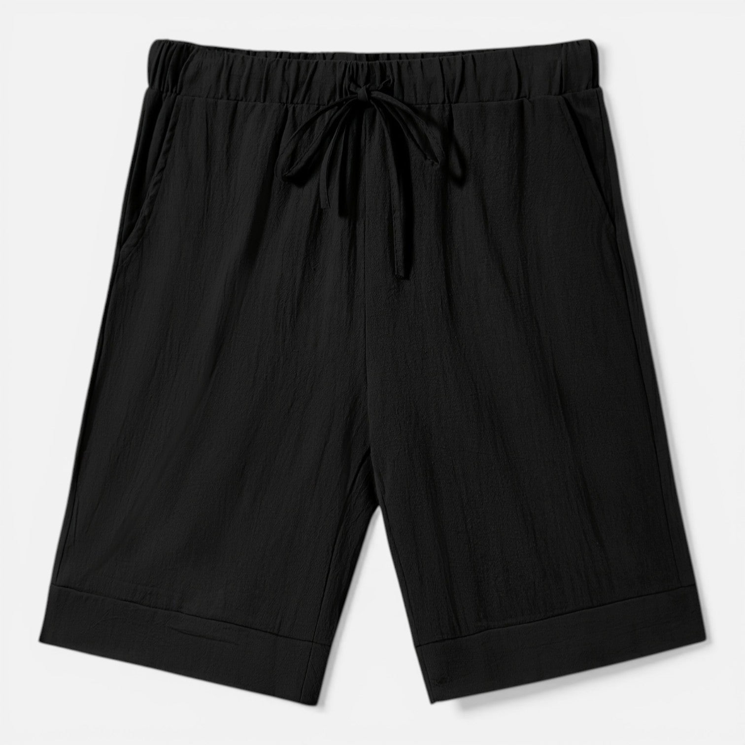 Atelier Rivelle | Short en Lin Homme Été Respirant Taille Élastique Plage