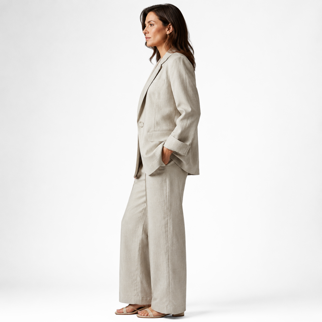 Atelier Rivelle | Veste Costume Femme Printemps Automne Élégante Bureau