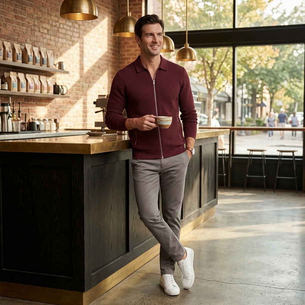 Atelier Rivelle | Veste Sport Homme Légère Confort Décontracté