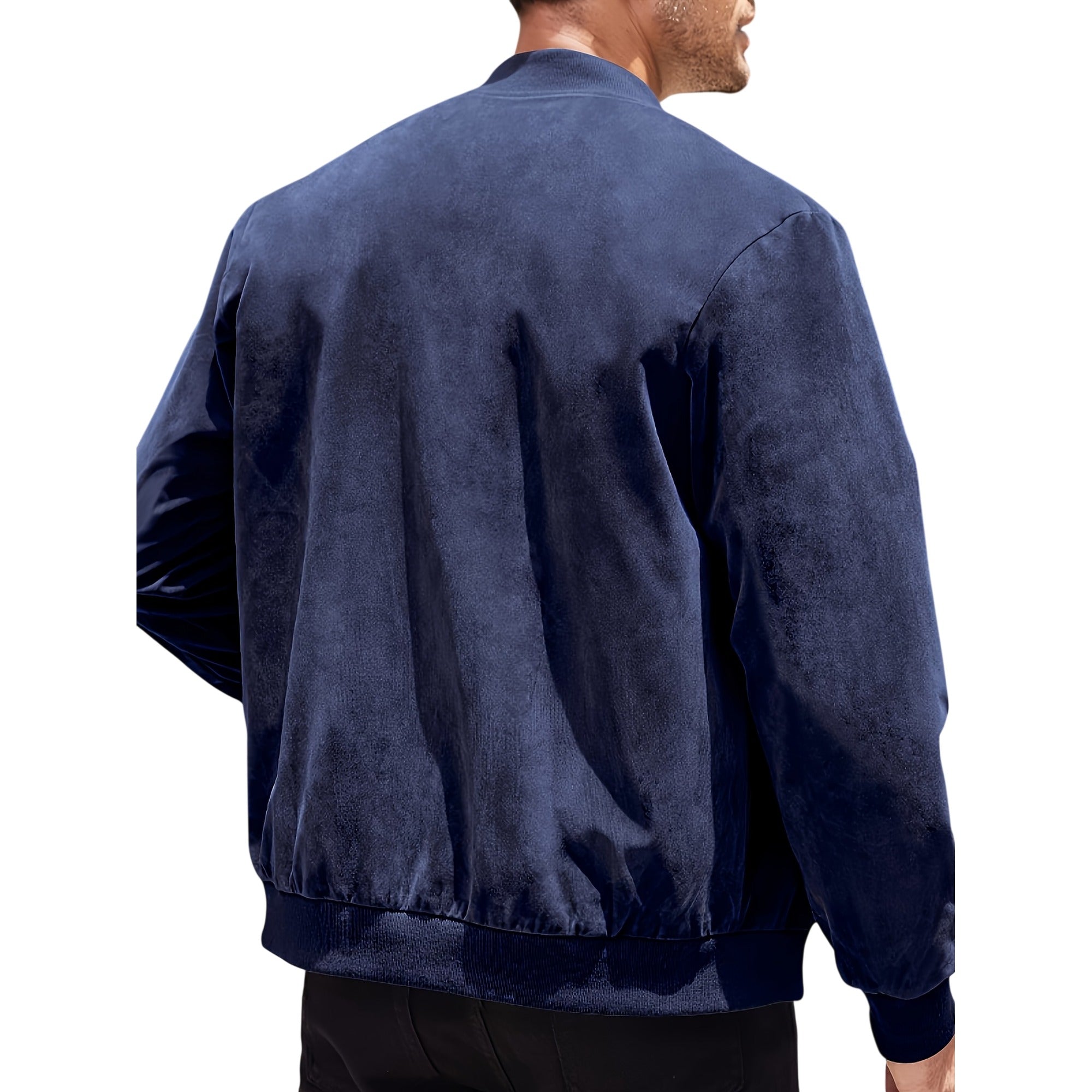 Atelier Rivelle | Veste Zippée Homme Col Montant Sport Casual Confort