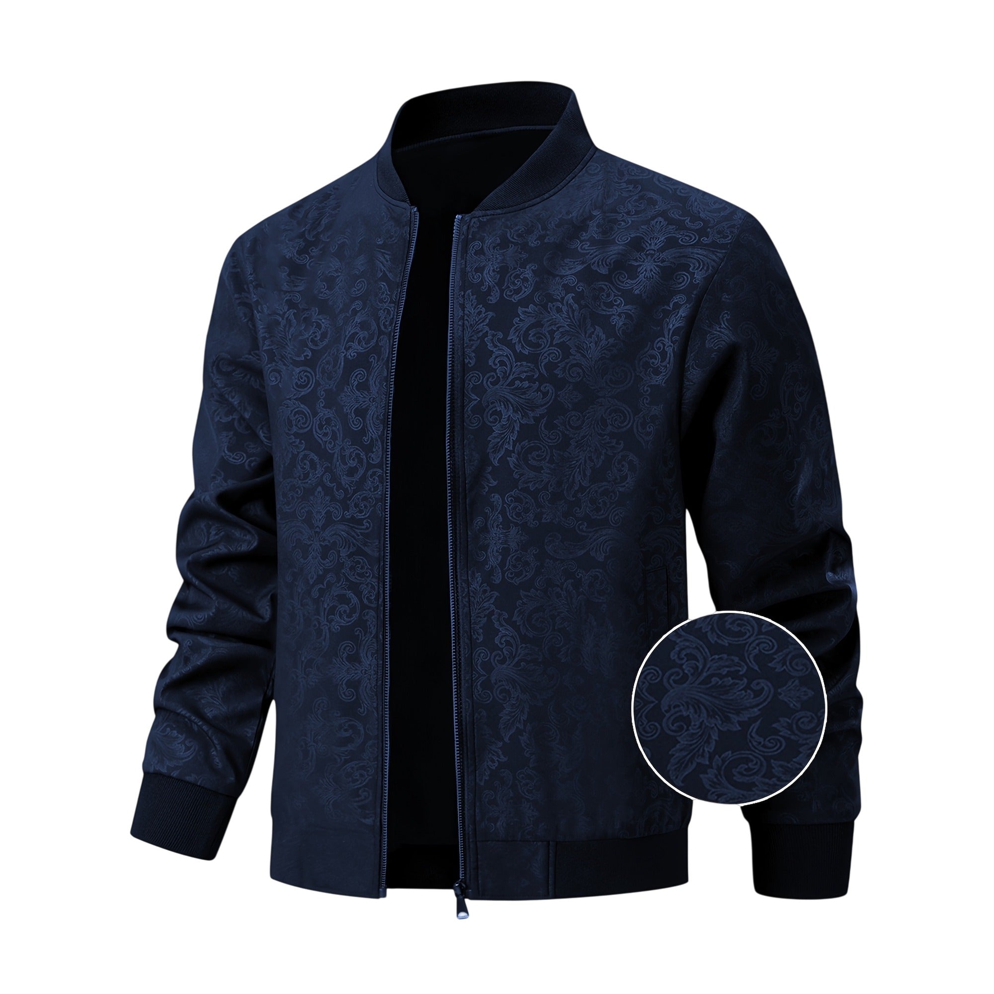 Atelier Rivelle | Veste Homme Printemps Col Baseball Style Chinois Légère