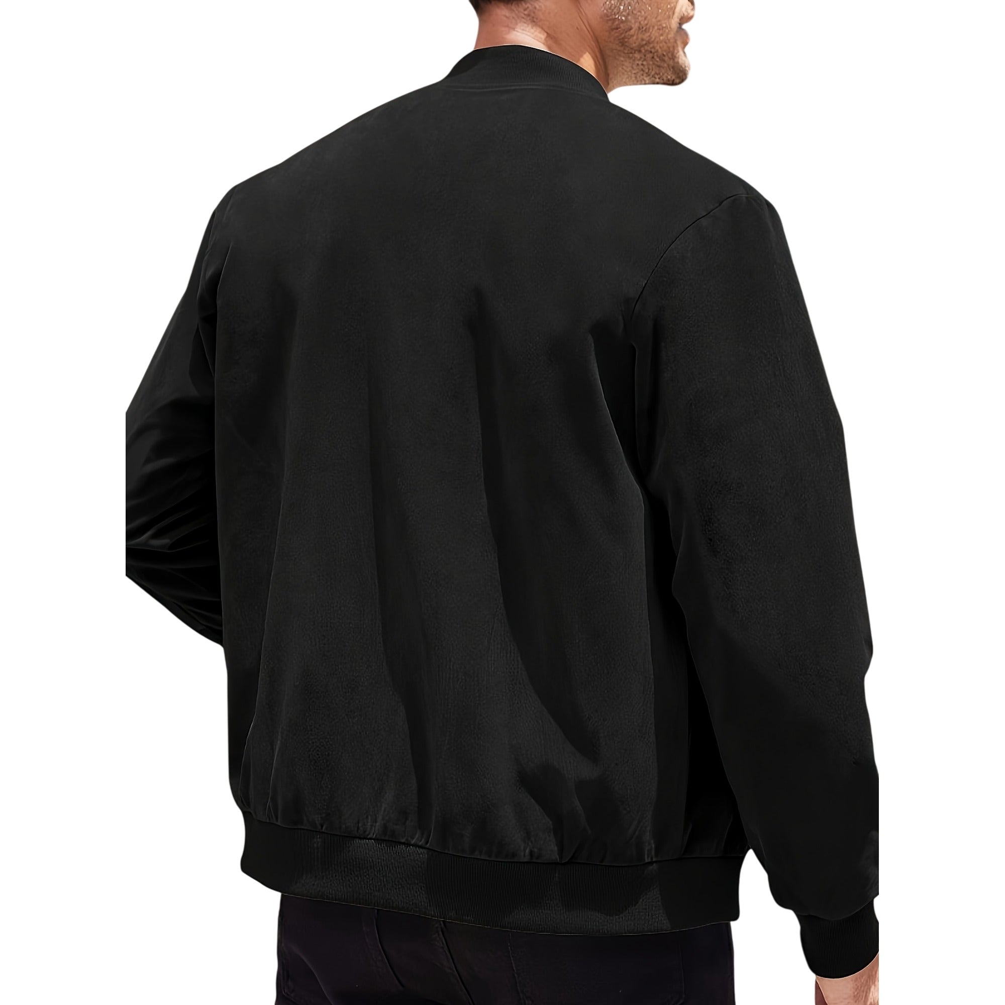 Atelier Rivelle | Veste Zippée Homme Col Montant Sport Casual Confort