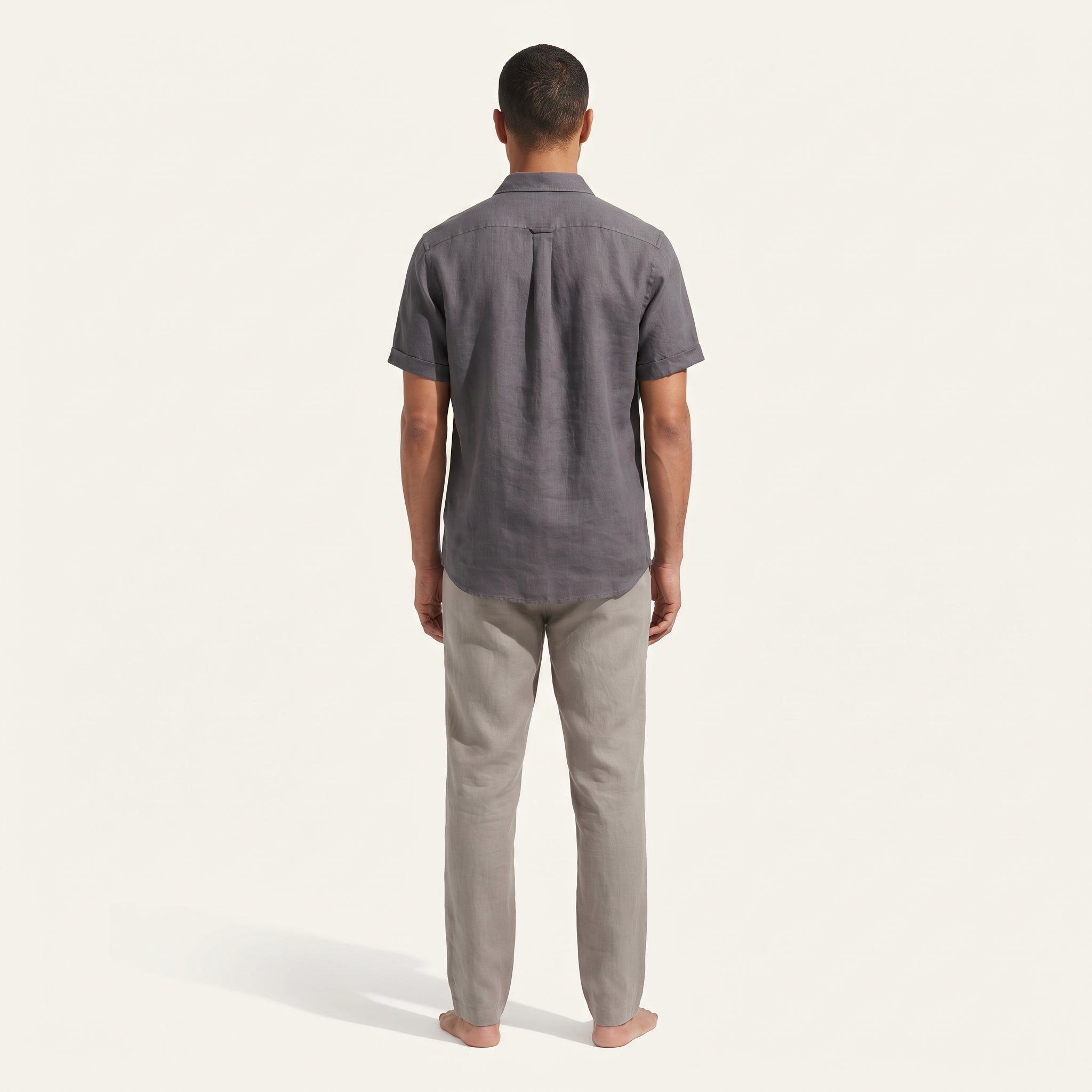 Atelier Rivelle | Chemise Homme Manches Courtes Été Décontractée Légère Confort