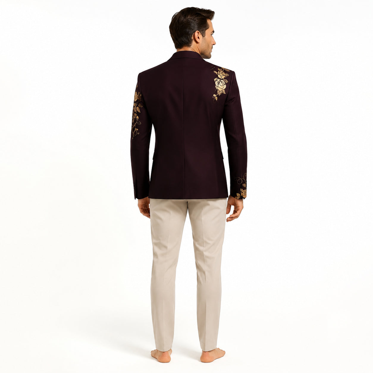 Atelier Rivelle | Veste Costume Homme Affaires Élégant Boutonné